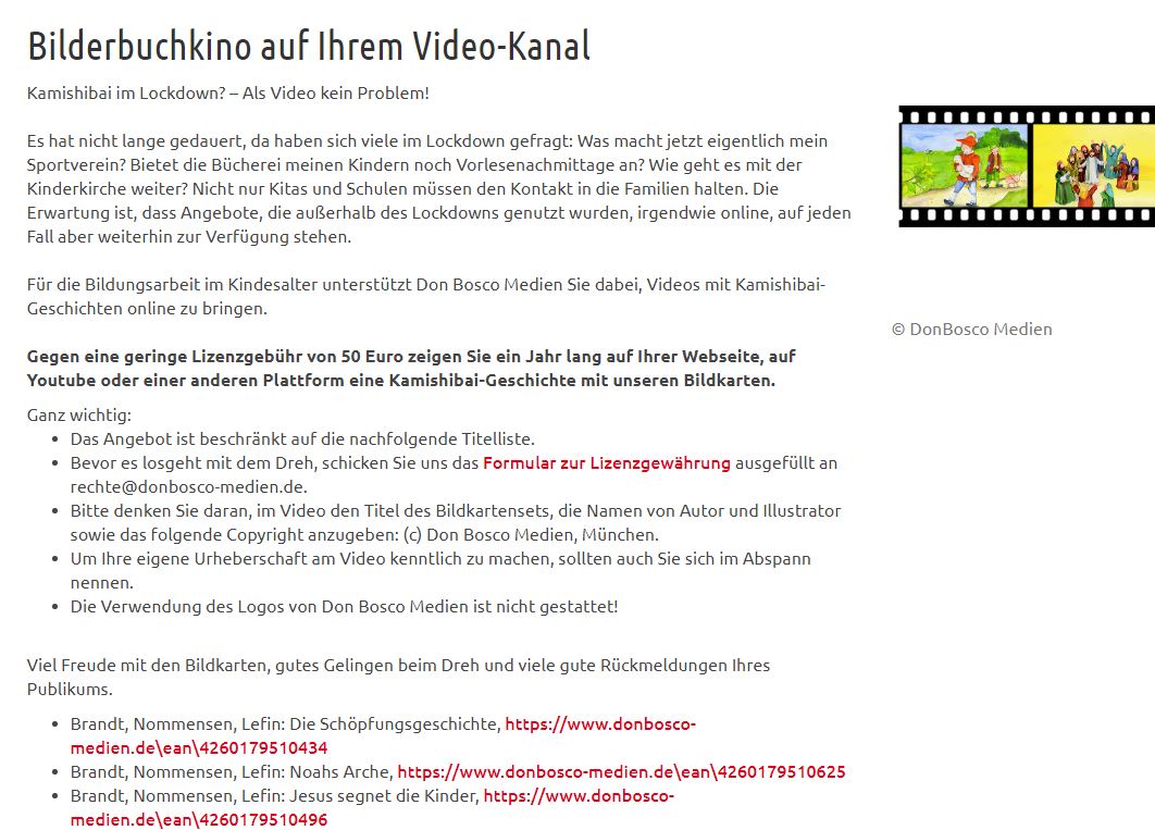 Screenshot Don Bosco Verlag