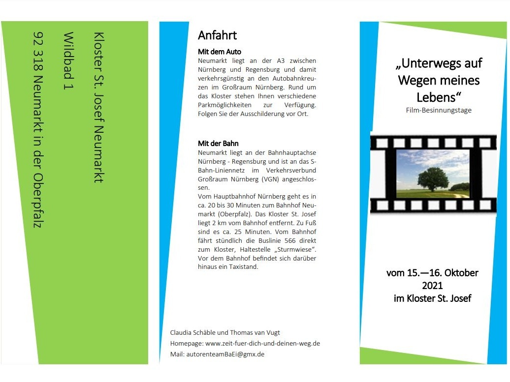 Flyer Filmbesinnungstage