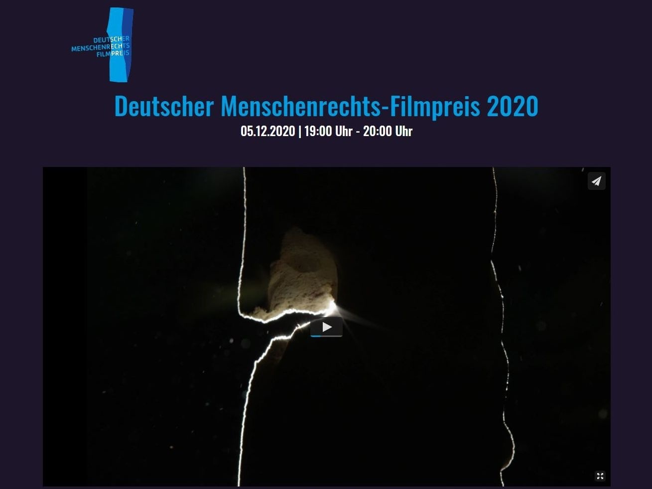 Live-Stream DMFP 2020