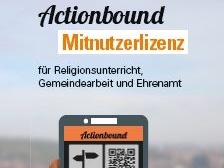 Flyer Actionbound Mitnutzer-Lizenz Titelseite