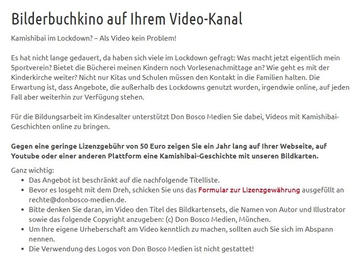 Screenshot Don Bosco Verlag